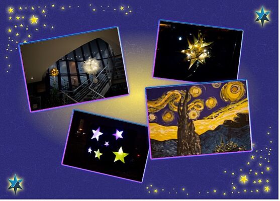 CHRISTMAS CRAFT ACTIVITY FOR OUR EMPLOYEES' CHILDREN  "DESIGN YOUR OWN STARRY SKY"