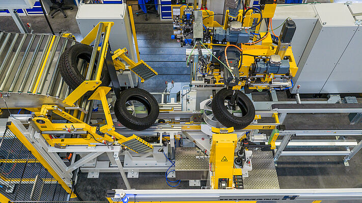 Neues Produktvideo: R&auml;dermontagemaschine RMS-MT-G in Aktion