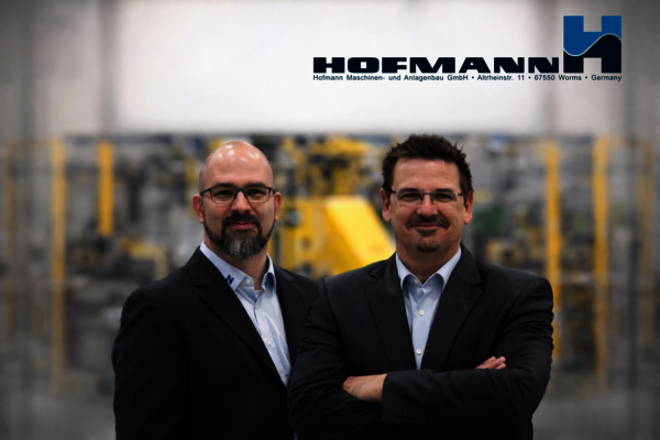 Erweiterung der Gesch&auml;ftsf&uuml;hrung bei Hofmann Maschinen- und Anlagenbau GmbH