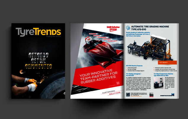 Strong presence for our ATG-Evo in the current issue of Tyre Trends