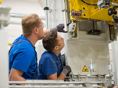 Our trainees at work