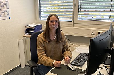 Our dual student Lara Welz