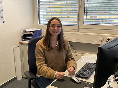 Unsere duale Studentin Lara Welz