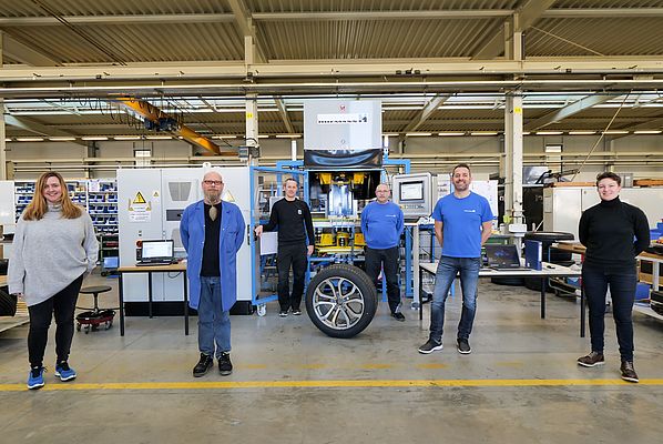 New development of wheel matching machine 