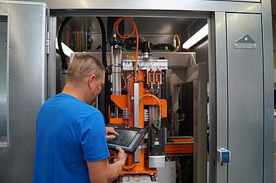 Tests with the Mobile Panel from Siemens