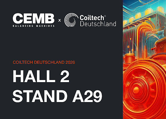 Pr&auml;zise Auswuchttechnik f&uuml;r moderne Antriebssysteme &ndash; Treffen Sie uns auf der Coiltech 2026