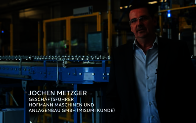 Modern manufacturing meets high-quality components &ndash; Hofmann Worms in the MISUMI video