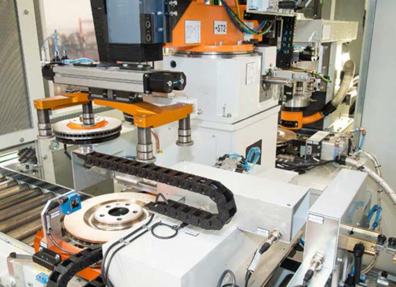 Balancing machine for Brake discs