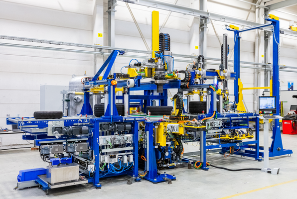 Hofmann Knowledge - Tire grading machine